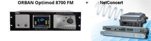 BUNDLE +ORBAN Optimod 8700 FM + NetConcert